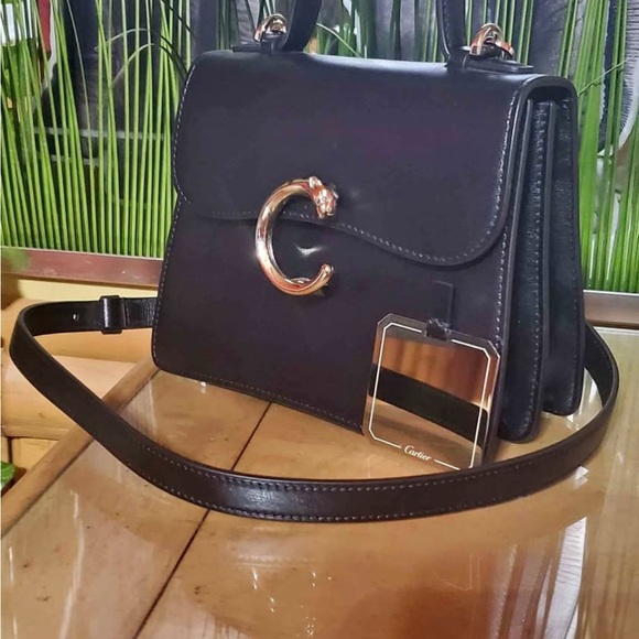 TOP HANDLE BAG SMALL MODEL, PANTHÈRE DE CARTIER - Picture 5 of 5